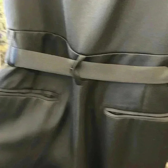 Elevenses from Anthropologie Lace Detail Sleeveless Black Jumpsuit Size 6 - Picture 7 of 10